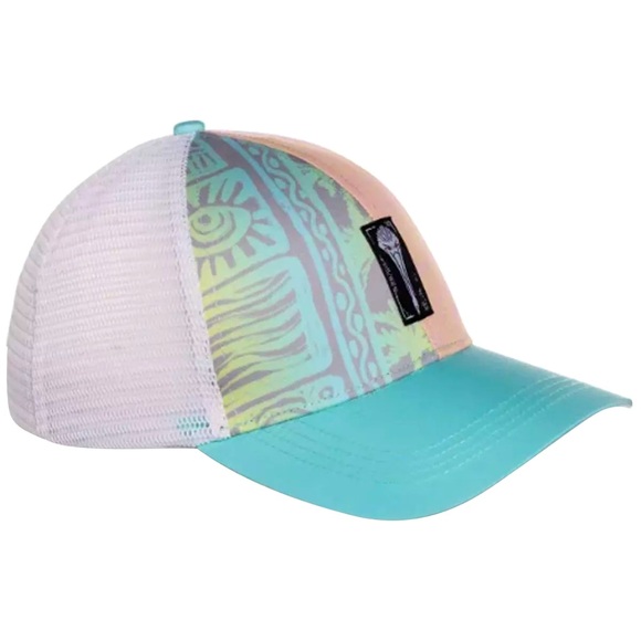 Mad Pelican Crazy Squares Knucklehead Snapback Hat - NWT - Picture 5 of 6